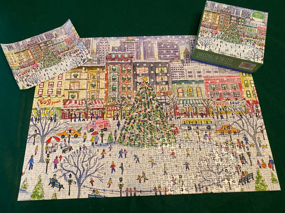 Zz - Christmas In The City - Gone - Galison puzzle collectible [Barcode 9780735383098] - Main Image 3