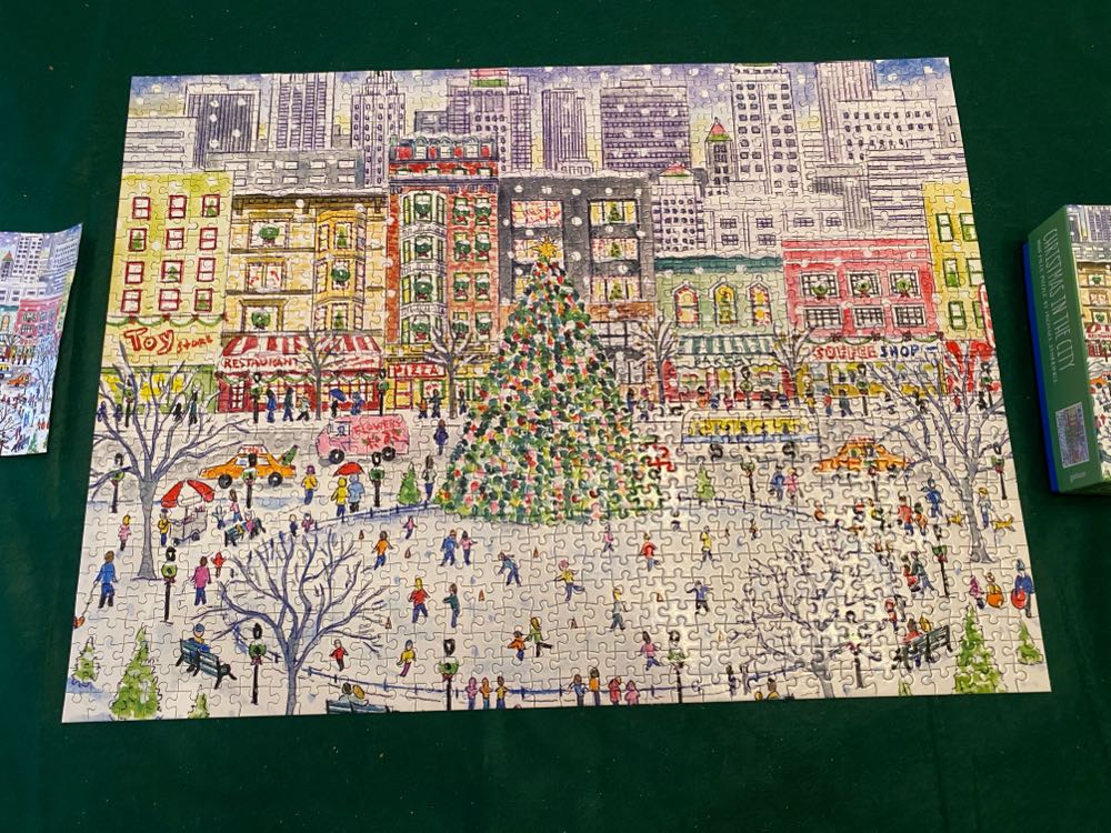 Zz - Christmas In The City - Gone - Galison puzzle collectible [Barcode 9780735383098] - Main Image 4