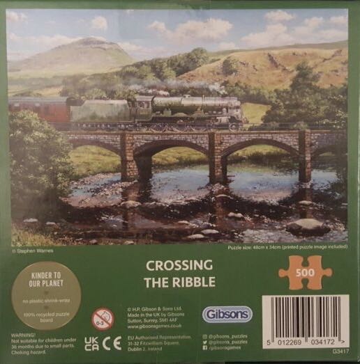 Crossing The Ribble - Gibsons puzzle collectible [Barcode 5012269034172] - Main Image 4