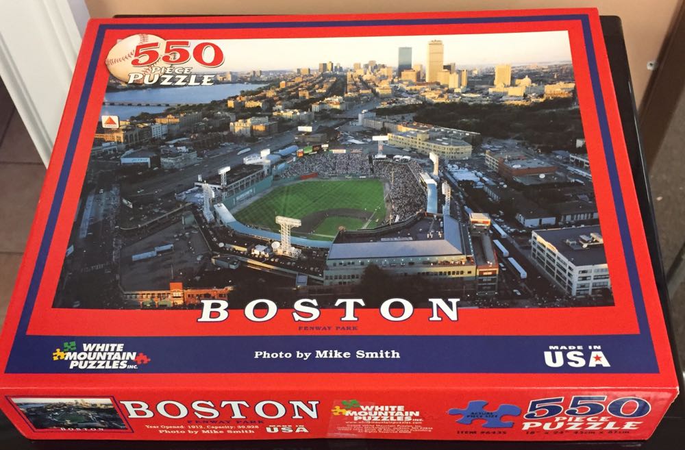 Boston Fenway Park - White Mountain Puzzles puzzle collectible [Barcode 724819252299] - Main Image 2