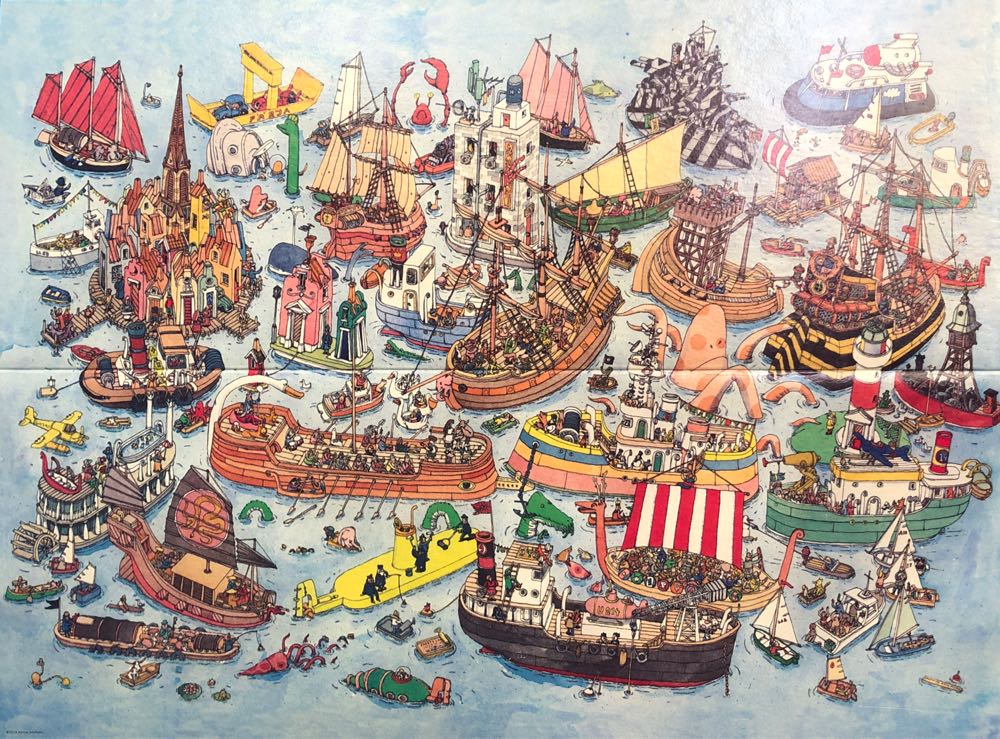Regatta - HEYE puzzle collectible [Barcode 4001689298913] - Main Image 2
