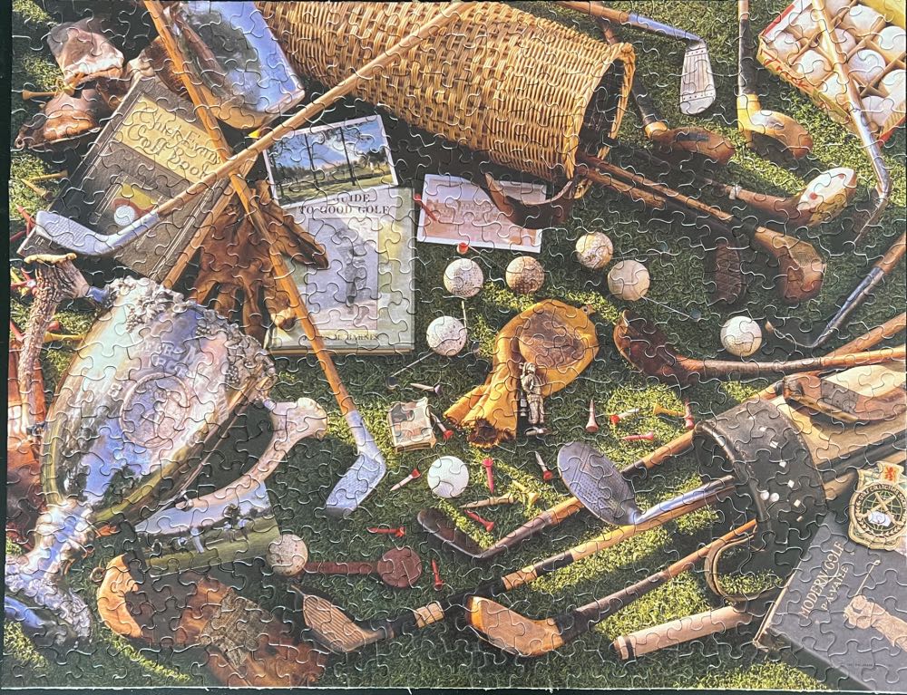 Good Old Days Of Golf - 406, 6/8/23-SOLD - Springbok puzzle collectible [Barcode 0015012014709] - Main Image 2