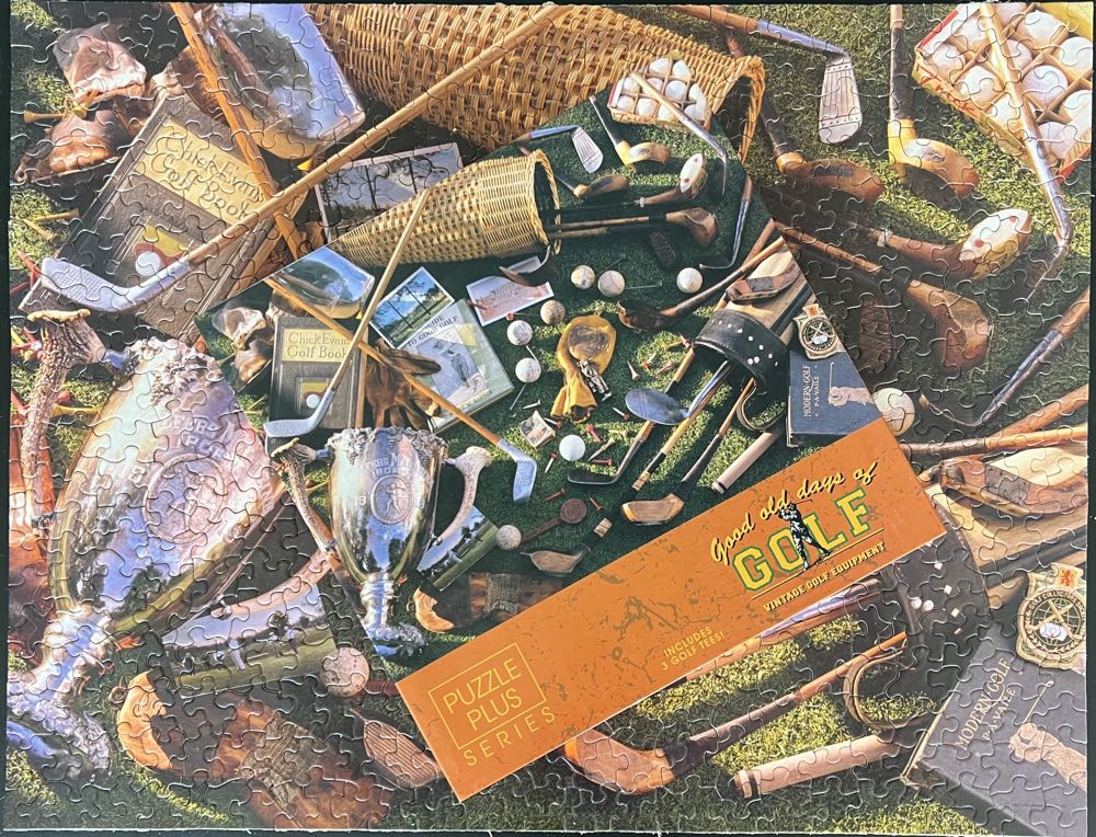 Good Old Days Of Golf - 406, 6/8/23-SOLD - Springbok puzzle collectible [Barcode 0015012014709] - Main Image 4