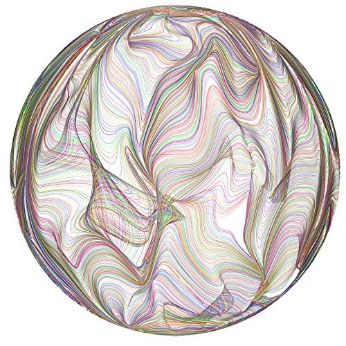 BGRAAMIENS- Flowing Rainbow Lines - Bgraamiens puzzle collectible [Barcode 701722359796] - Main Image 1