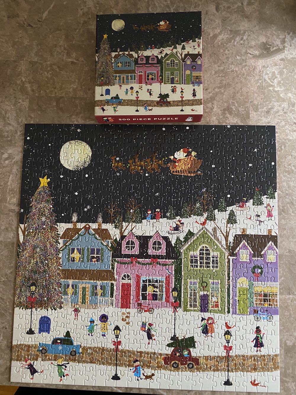 Winter Wonderland - Work & Sell - Galison puzzle collectible [Barcode 9780735347052] - Main Image 2