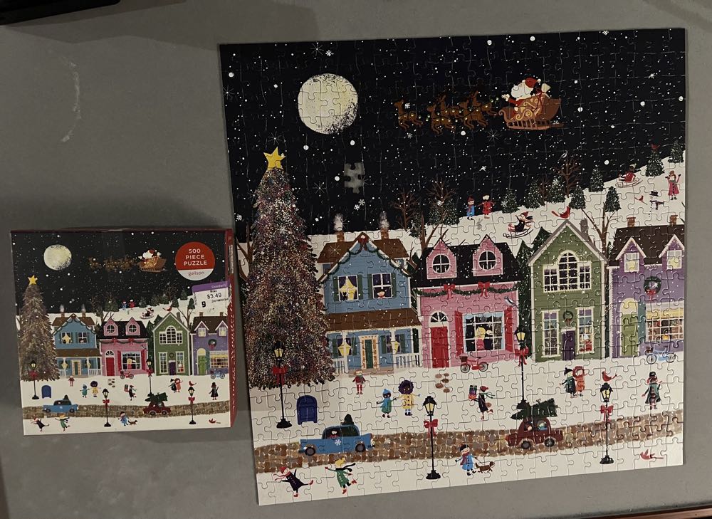 Winter Wonderland - Work & Sell - Galison puzzle collectible [Barcode 9780735347052] - Main Image 4