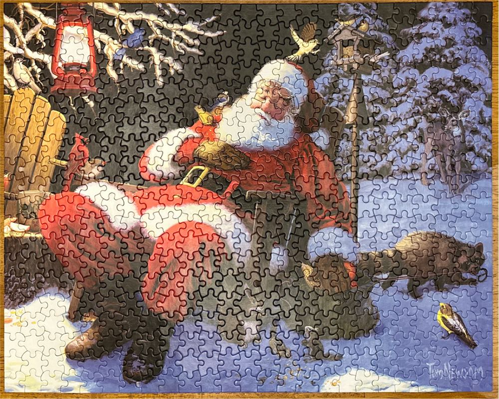 Christmas Traditions - 4 Puzzles -  Ceaco puzzle collectible [Barcode 021081036498] - Main Image 3