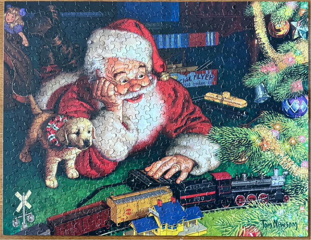 Christmas Traditions - 4 Puzzles -  Ceaco puzzle collectible [Barcode 021081036498] - Main Image 4