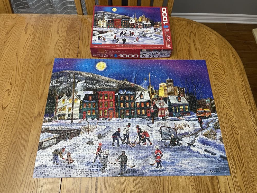 After School Fun - EuroGraphics puzzle collectible [Barcode 628136653350] - Main Image 2