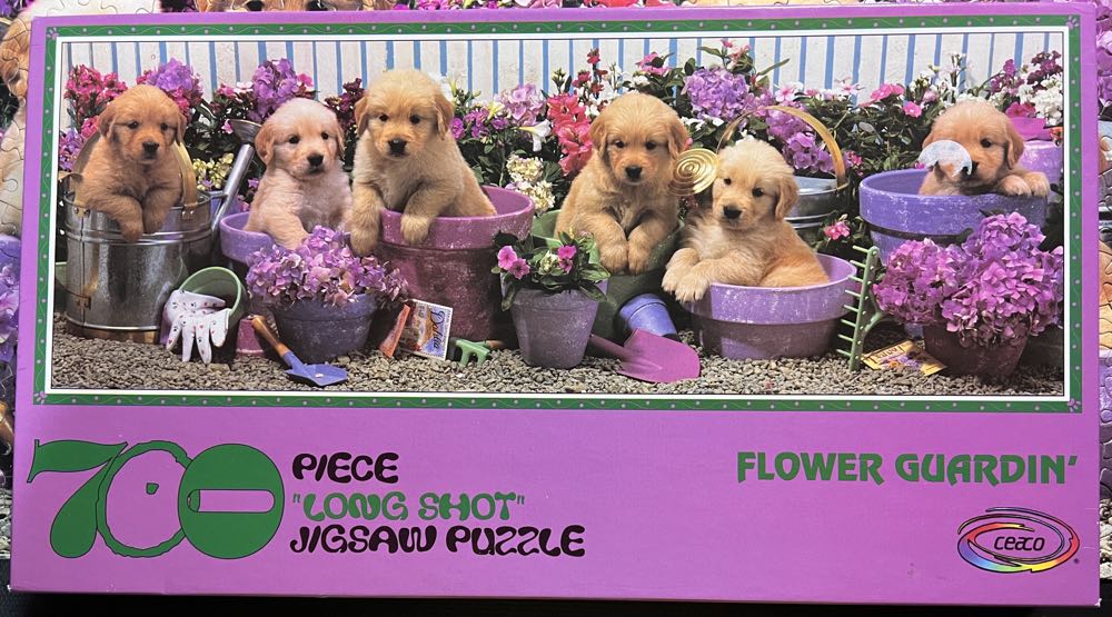 Flower Guardin’ -  Ceaco puzzle collectible [Barcode 021081029025] - Main Image 2