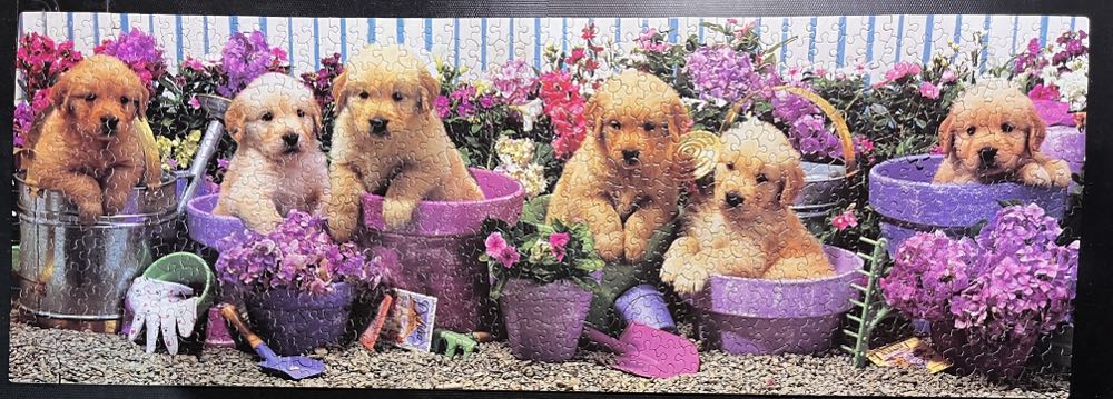 Flower Guardin’ -  Ceaco puzzle collectible [Barcode 021081029025] - Main Image 3