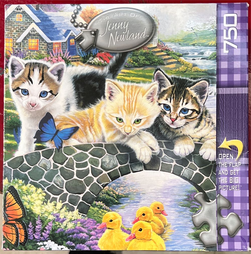 Cats - Purrfect Day - Master Pieces puzzle collectible [Barcode 705988606168] - Main Image 2