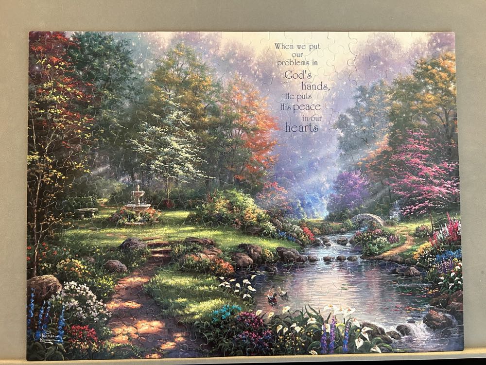 Inspirations Reflections Of Faith✅ (C,S) - Ceaco puzzle collectible [Barcode 021081220798] - Main Image 2