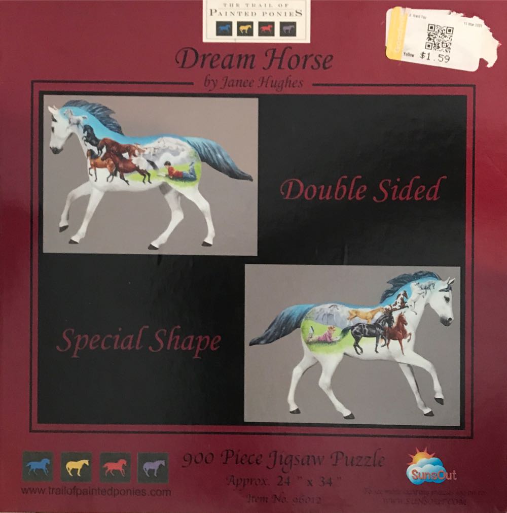 Dream Horse - SunsOut puzzle collectible [Barcode 796780960121] - Main Image 1