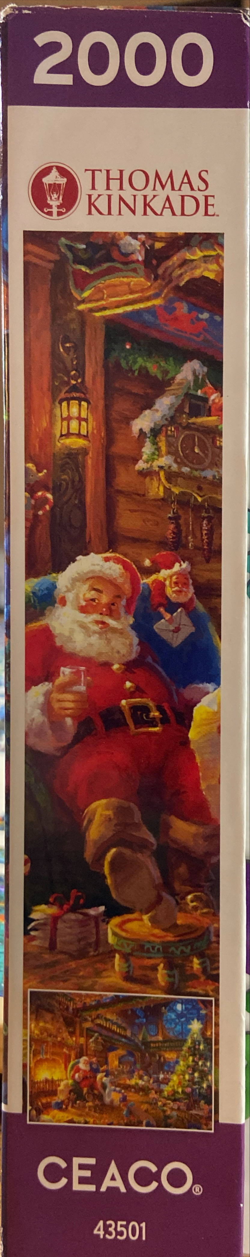 Santa’s Workshop -  Ceaco puzzle collectible [Barcode 021081350228] - Main Image 3