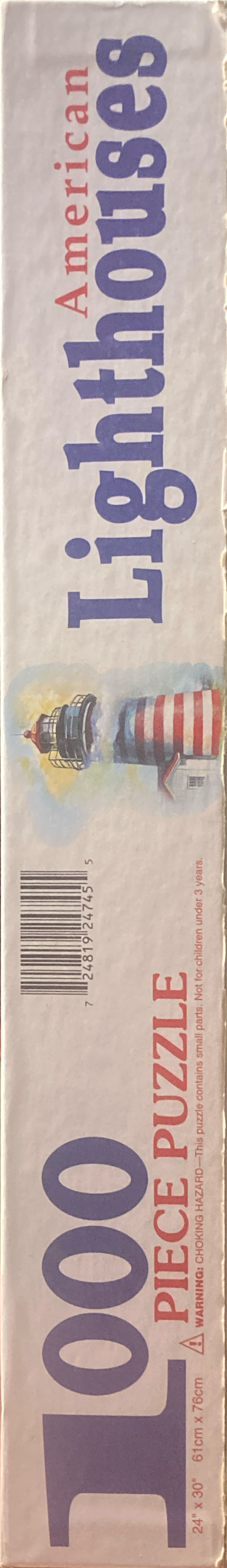 American Lighthouses - White Mountain Puzzles, Inc. puzzle collectible - Main Image 2