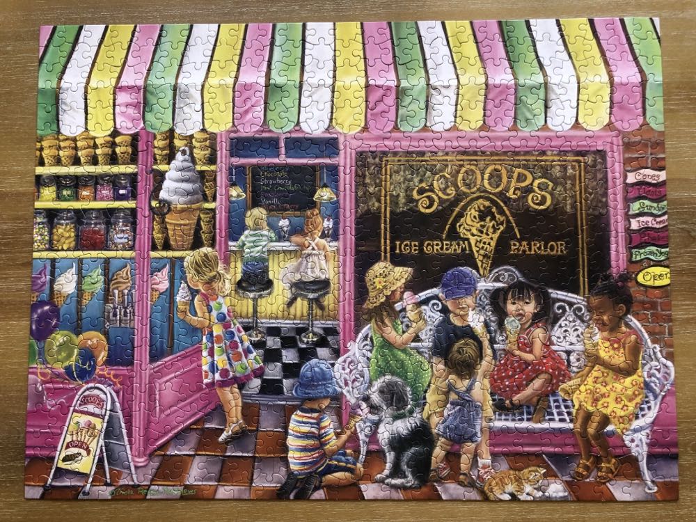 The Sweetest Day-TRADED - White Mountain Puzzles puzzle collectible [Barcode 724819254149] - Main Image 2