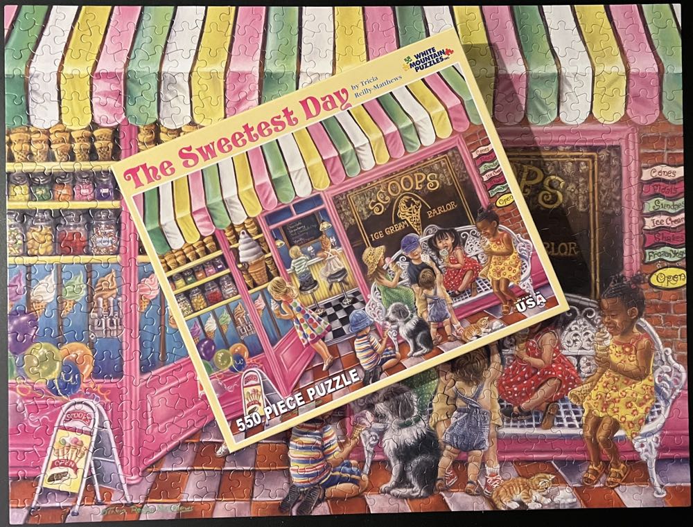 The Sweetest Day-TRADED - White Mountain Puzzles puzzle collectible [Barcode 724819254149] - Main Image 4