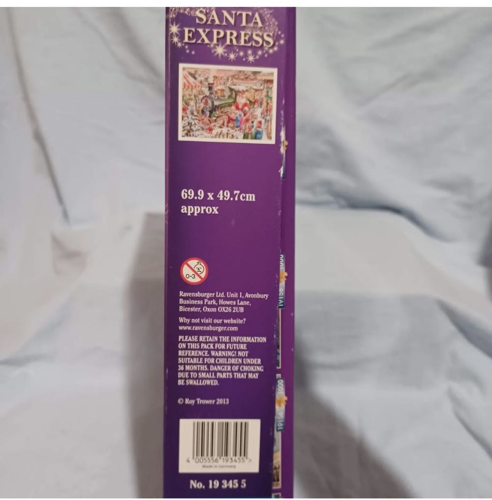 The Santa Express* - Ravensburger puzzle collectible [Barcode 4005556193455] - Main Image 2