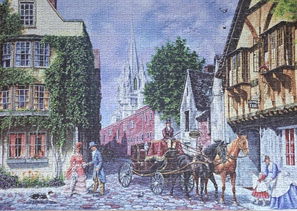 A Day For A Brougham Ride - Gibsons puzzle collectible [Barcode 5012269008197] - Main Image 3