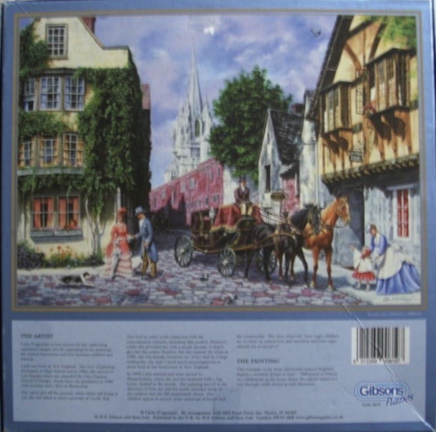 A Day For A Brougham Ride - Gibsons puzzle collectible [Barcode 5012269008197] - Main Image 4