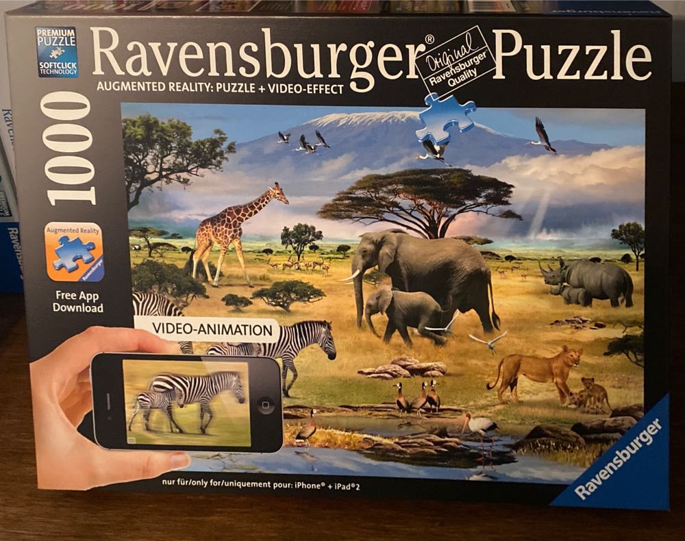 Animals Of Africa - Ravensburger puzzle collectible [Barcode 4005556193059] - Main Image 2