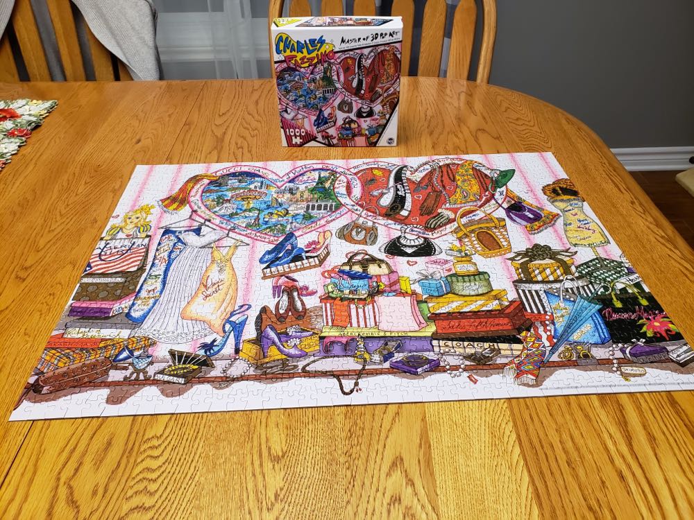 Charles Fazzino Of 3d Pop Art 1000 - TCG Toys puzzle collectible [Barcode 686141103000] - Main Image 3