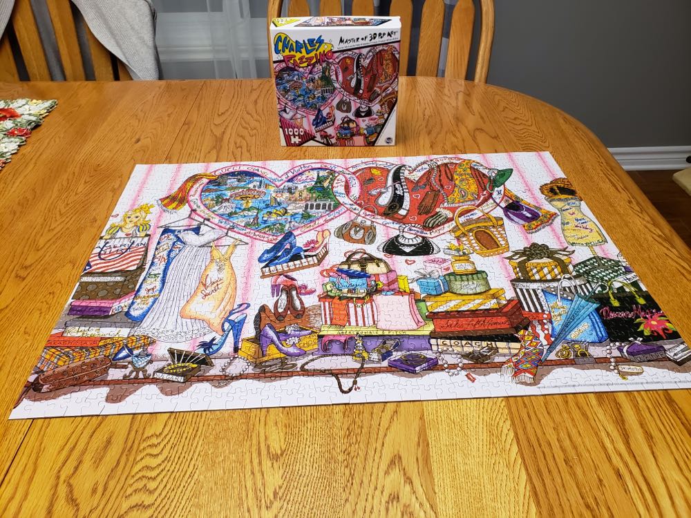 Charles Fazzino Of 3d Pop Art 1000 - TCG Toys puzzle collectible [Barcode 686141103000] - Main Image 4