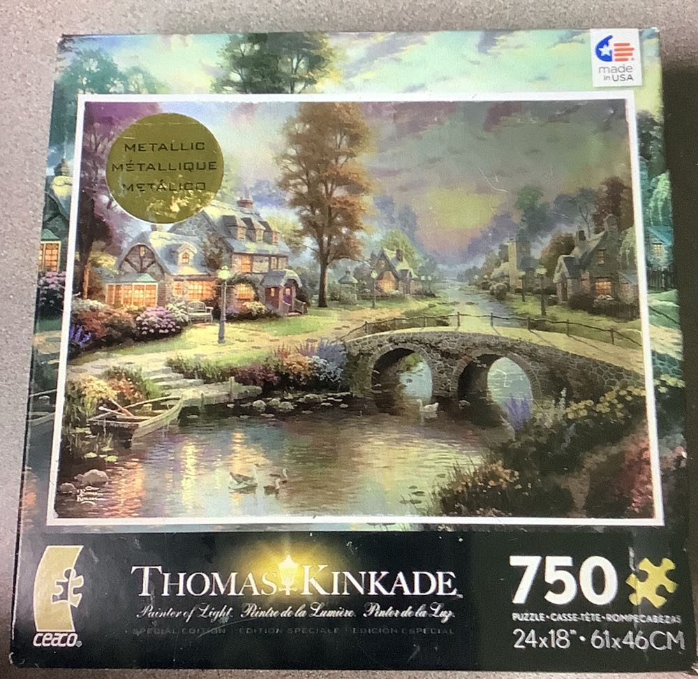 Cottage - Ceaco puzzle collectible - Main Image 1
