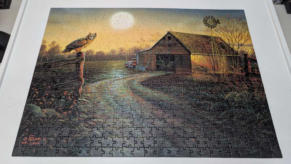 Late Summer Eve - SunsOut puzzle collectible [Barcode 796780290174] - Main Image 2