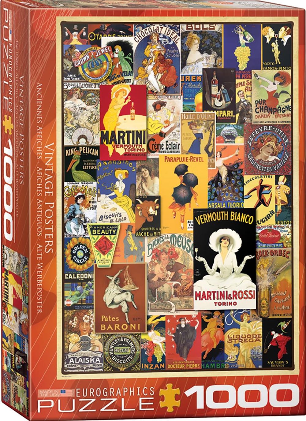 Vintage Posters - Eurographics puzzle collectible - Main Image 1