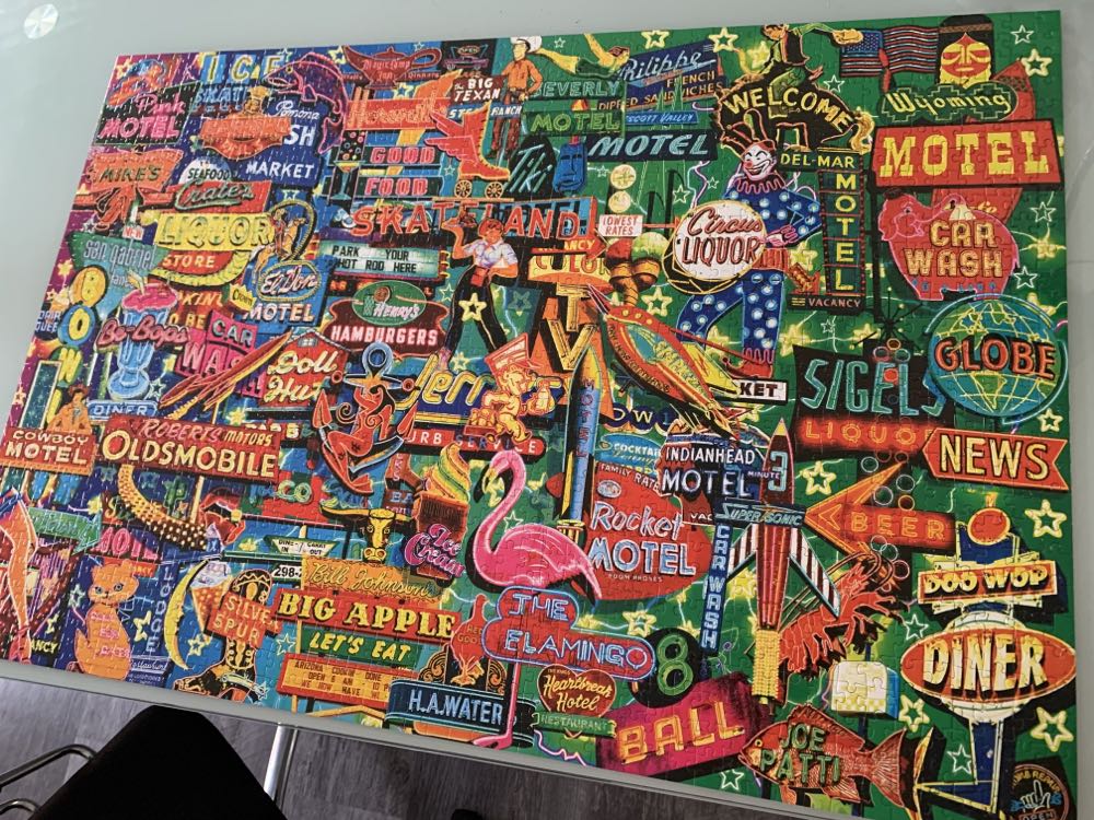 50’s Diner By Edward Wargo - Kodak puzzle collectible [Barcode 4895145489409] - Main Image 2