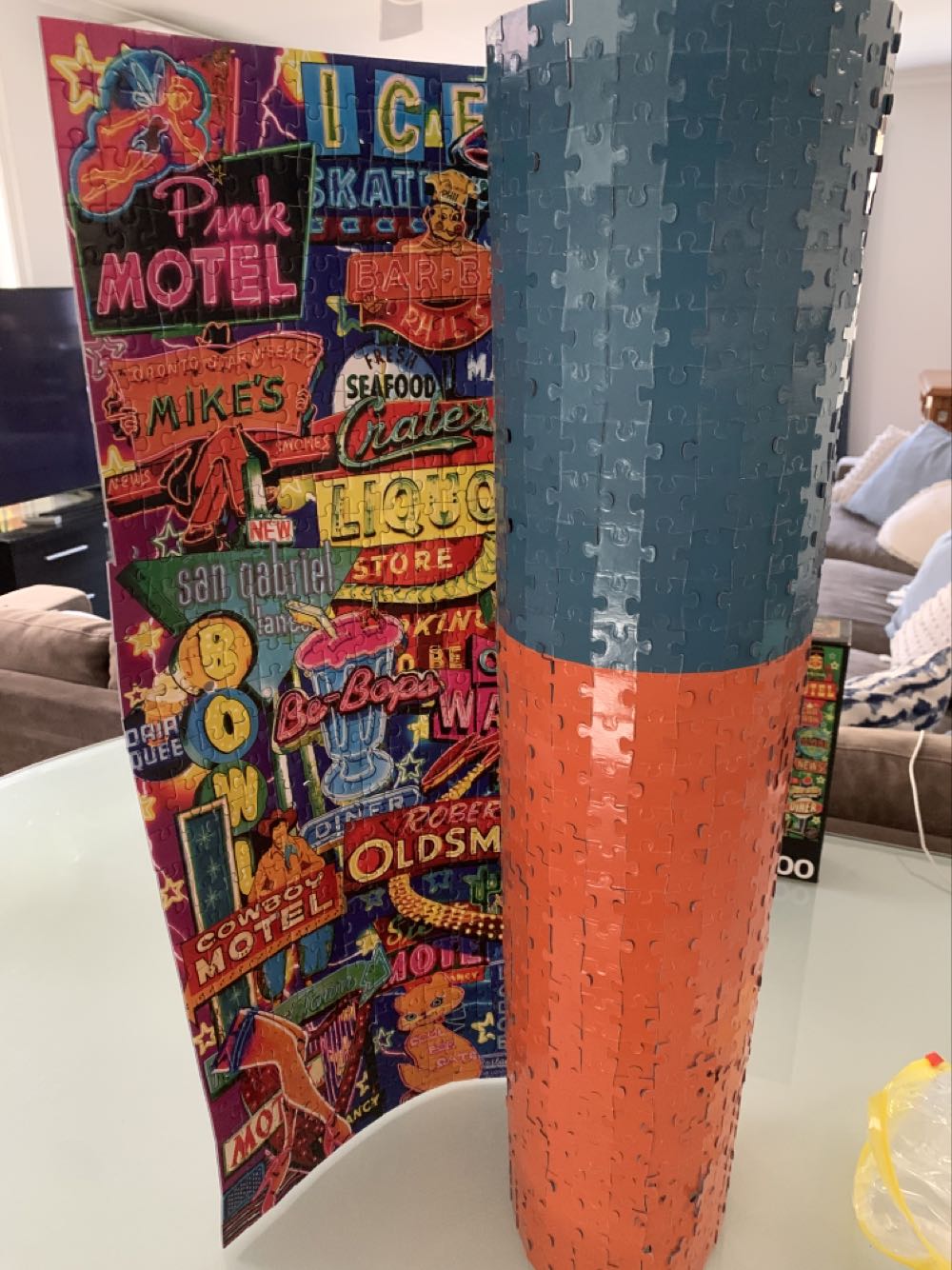 50’s Diner By Edward Wargo - Kodak puzzle collectible [Barcode 4895145489409] - Main Image 3