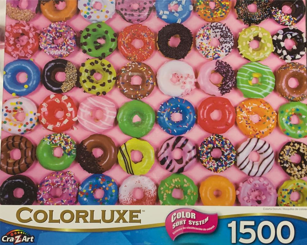 Colourful Donuts - CraZArt puzzle collectible [Barcode 9341102313522] - Main Image 2