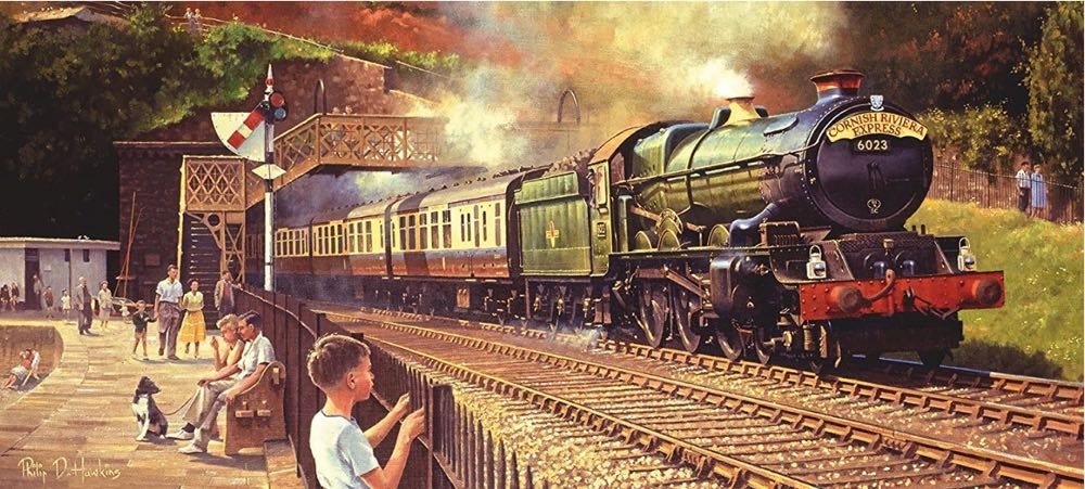 Sunshine And Steam - Gibsons 🇬🇧 puzzle collectible [Barcode 5012269040302] - Main Image 3