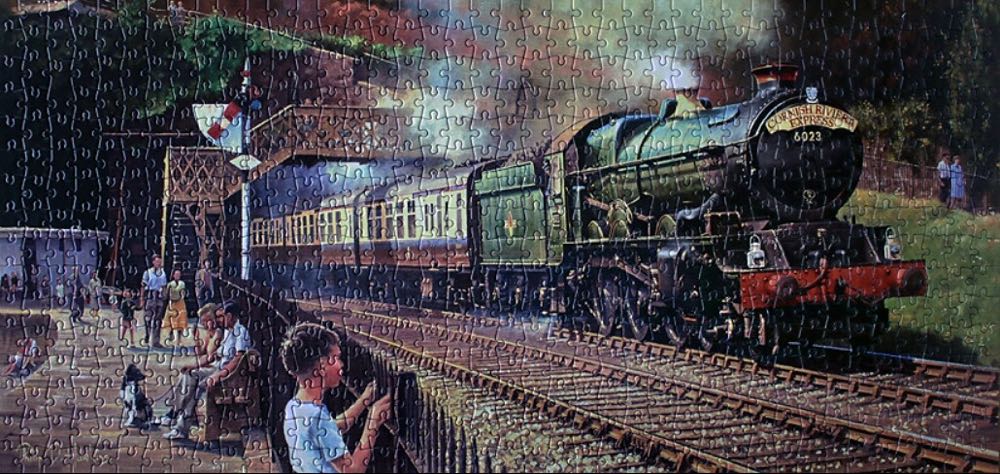 Sunshine And Steam - Gibsons 🇬🇧 puzzle collectible [Barcode 5012269040302] - Main Image 4