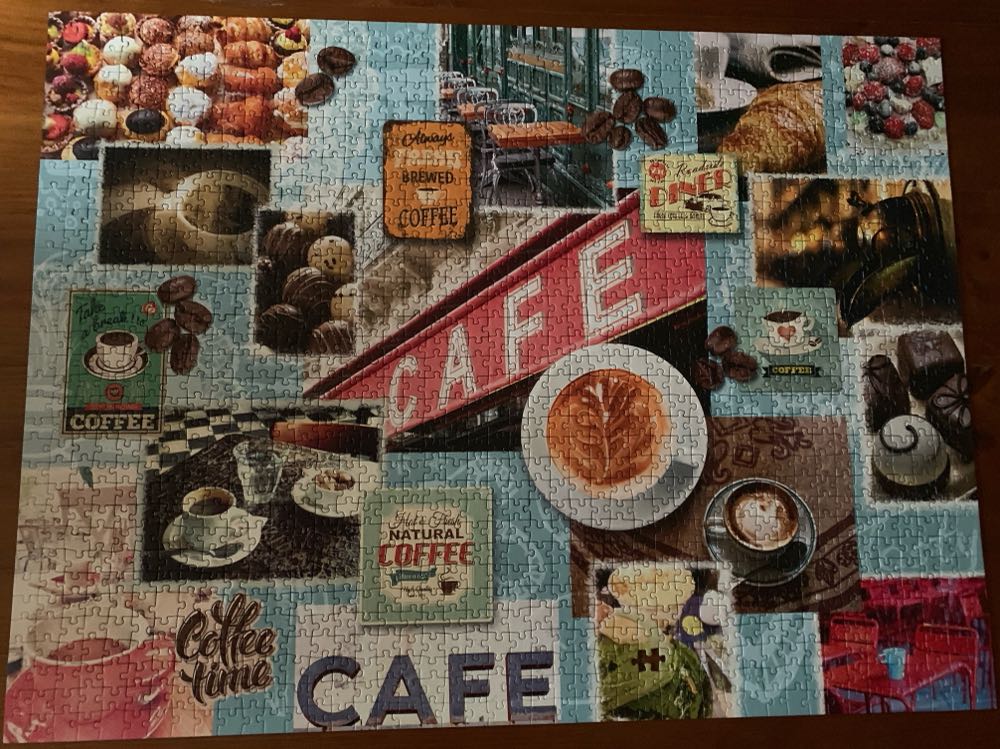 Coffee And Cake - Ravensburger puzzle collectible [Barcode 4005556163465] - Main Image 2