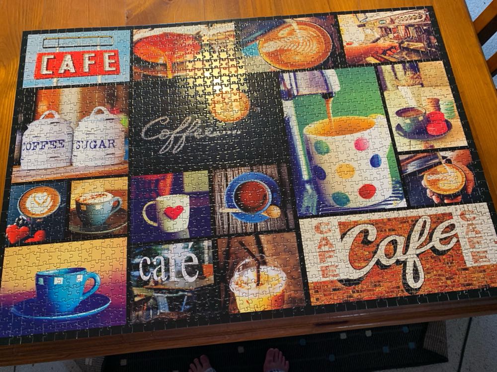 Coffee / Cafe - CraZArt puzzle collectible [Barcode 9341102313522] - Main Image 2