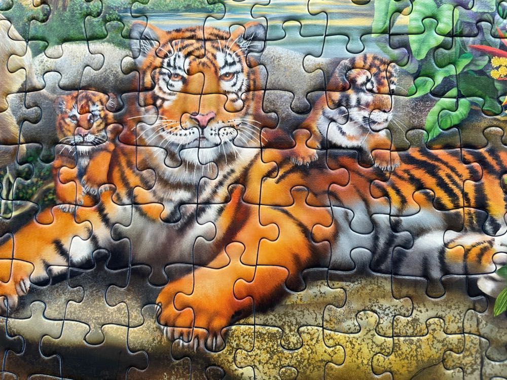 Tiger Falls - Ravensburger puzzle collectible [Barcode 4005556141050] - Main Image 4