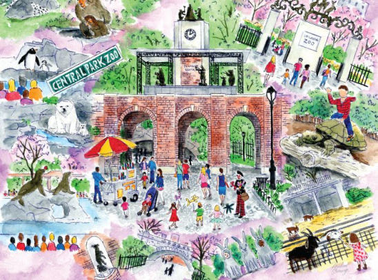 Dos Caras Jigsaw Puzzle Multicolor Molino Round 500 Pc ...