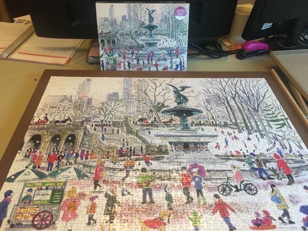 Central Park Zoo - Andrew +  Blaine Ltd. puzzle collectible - Main Image 2