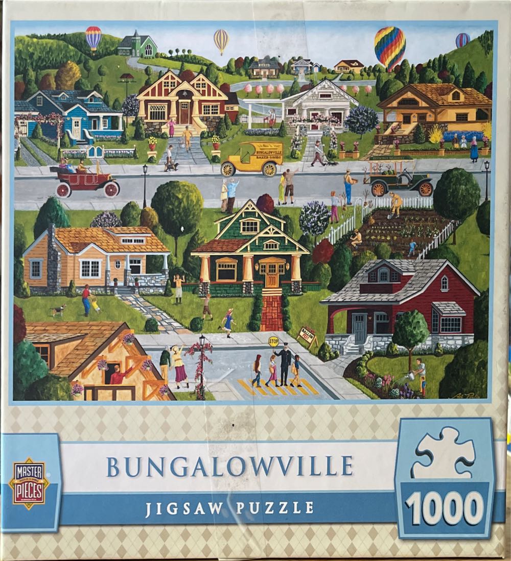 Bungalowville - Master Pieces puzzle collectible [Barcode 705988609404] - Main Image 2