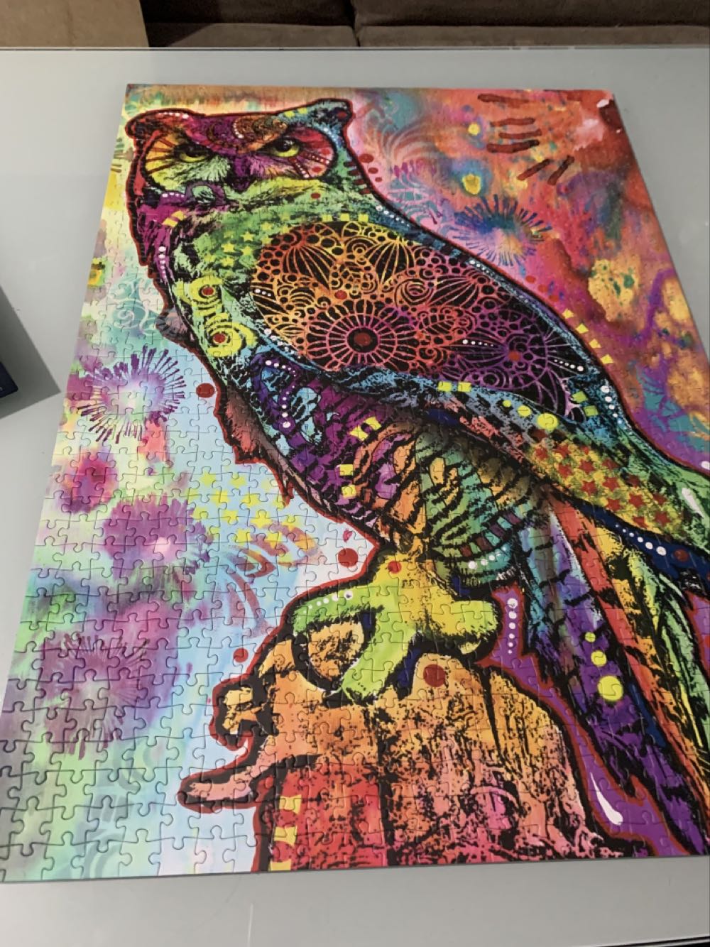 Owl - Bluebird Puzzle puzzle collectible [Barcode 3663384700934] - Main Image 2