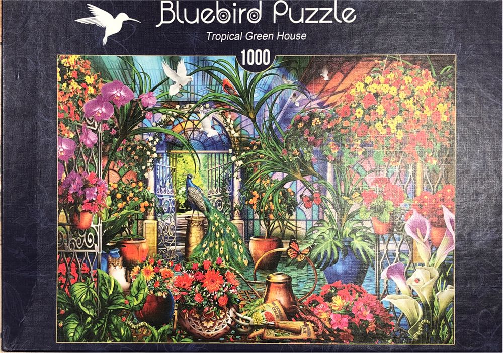 Tropical Green House - Bluebird Puzzle puzzle collectible [Barcode 3663384702488] - Main Image 2