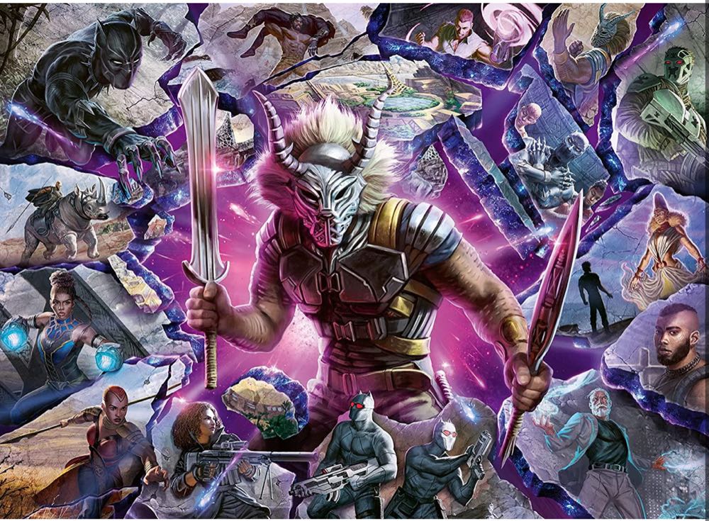 Killmonger - Marvel Villainous Collection  - Ravensburger puzzle collectible - Main Image 2