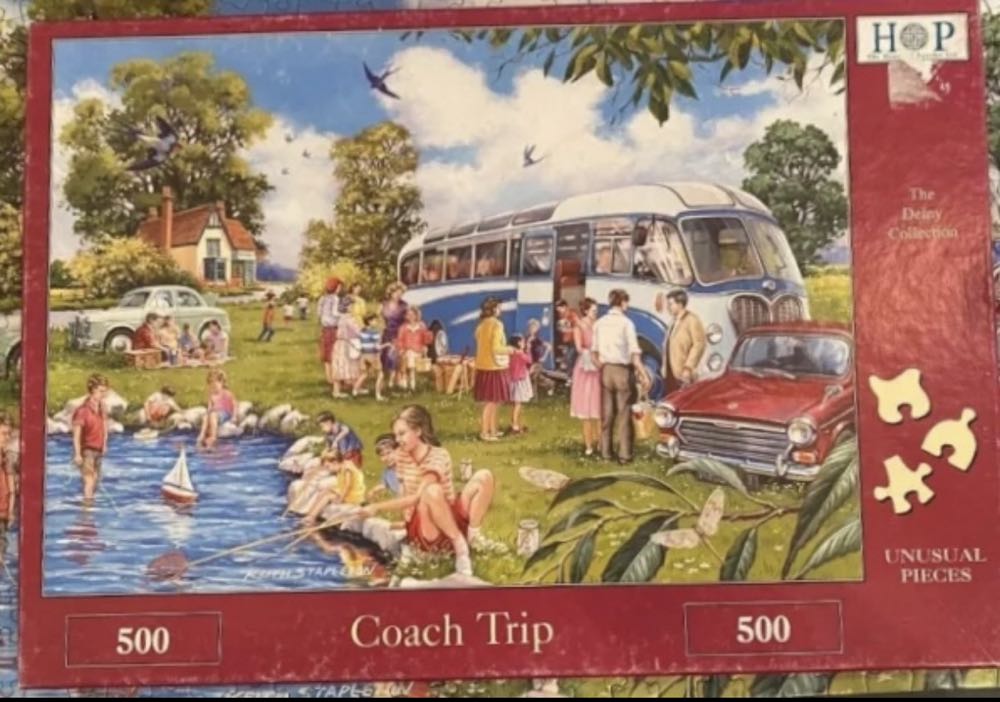 Coach Trip - HOP 🇬🇧 puzzle collectible [Barcode 5060002002667] - Main Image 4