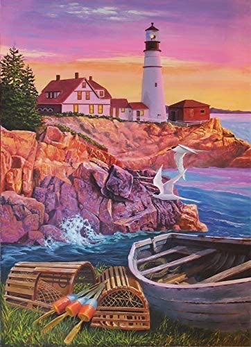 Lighthouse Cove - Cobble Hill puzzle collectible [Barcode 625012880084] - Main Image 2