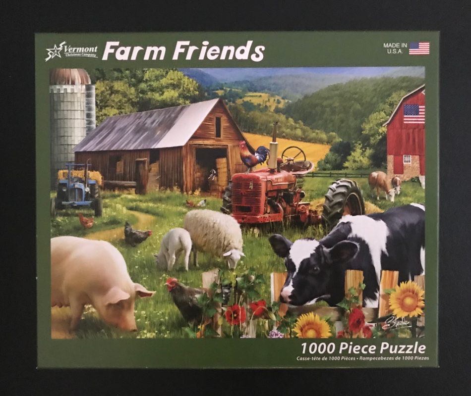 Covered Bridge And Tractor (BAC) 🧩