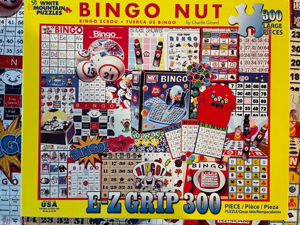 Bingo Nut - White Mountain puzzle collectible [Barcode 724819257010] - Main Image 3