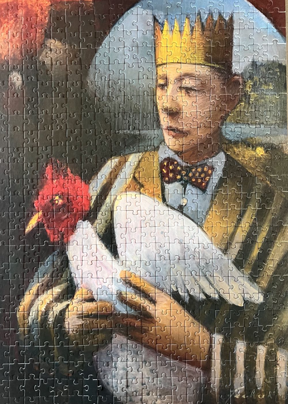 Poultry Pageant - Art & Fable puzzle collectible [Barcode 850006234004] - Main Image 2